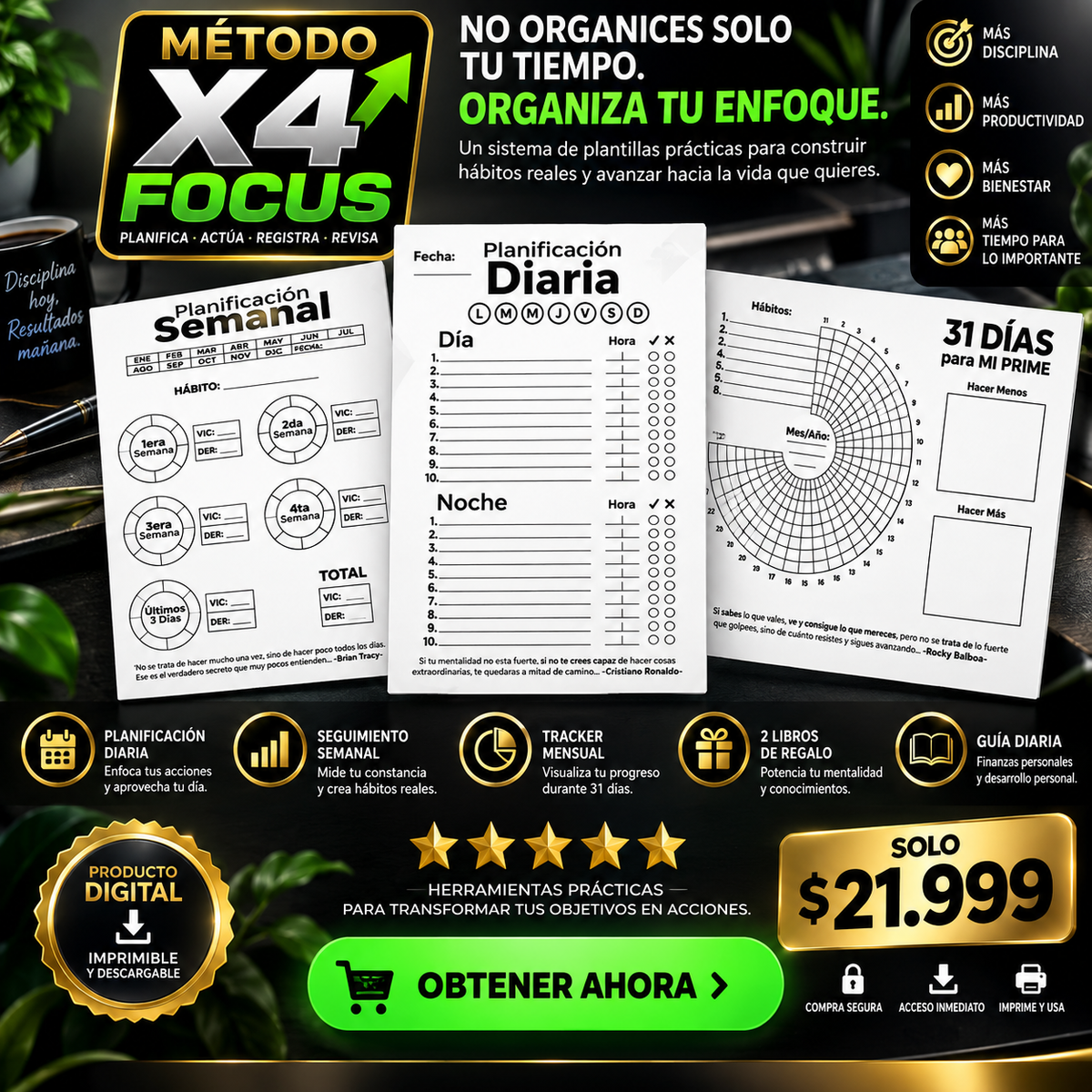 METODO X4 FOCUS